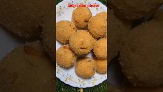 Suji besan ki ladoo l  #youtubeshorts #viralvideo #sweet #ladoo