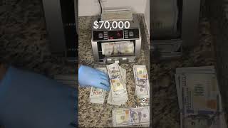 $70,000 Cash Money Count - Millionaire ASMR