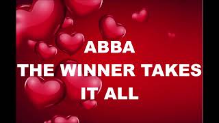 KARAOKE ABBA THE WINNER TAKES IT ALL original