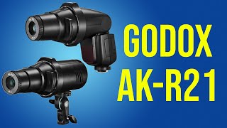 Godox AK-R21 Slide Projector for Godox AD200 Pro, AD100 Pro, and V1 speedlight