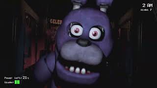 Forcing my freind to play fnaf (he was annoyed