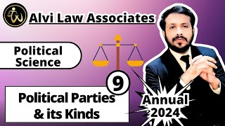 Political Parties, MultiParty System Merits & Dmerits | POLITICAL SCIENCE LLB | Annual 2024 | Lec9