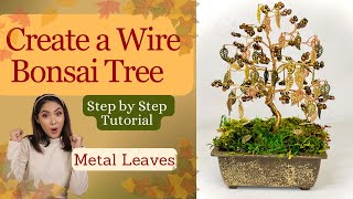 #Wire Bonsai Tree ~ Metal Art ~  Wire Tree Sculpture