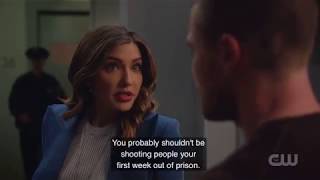 Arrow [7x8] Oliver and Felicity Argue