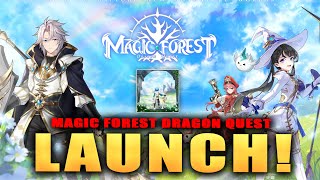 MAGIC FOREST DRAGON QUEST OFFICIAL LAUNCH!!!! (gameplay & summons)