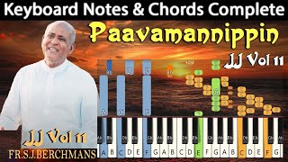 Paavamannippin Nichayathai Keyboard Notes | பாவ மன்னிப்பின் நிச்சயத்தை | Berchmans | JJ Vol 11