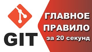 Главное правило GIT. Раскрываю секреты GIT