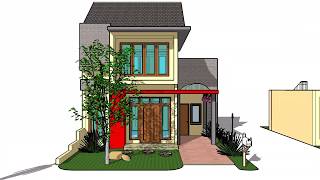 DESAIN RUMAH LANTAI 2 MINIMALIS