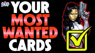 VOTE for your MOST WANTED CARDS in Marvel Snap | Survey