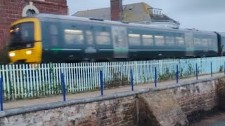 Trains at Starcross on the 16,17 and 19 of the 10 2023