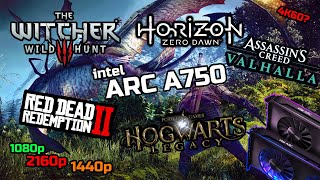 Intel Arc A750 - Tested in 5 Games | 1080p 1440p 2160p