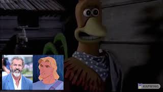 IRV: Two Disney Princes Voice Rocky The Rooster