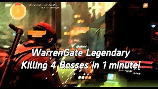 The Division 1.8 | WarrenGate Legendary: Killing 4 Bosses in 1 Minute