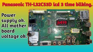 panasonic led tv 3 time blinking problem π panasonic lcd को केसे रिपेयर करें π electronics