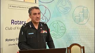 IG Sindh Gulam Nabi Memon Speech | Sindh Police Inspector Genral | Sindh Police FM