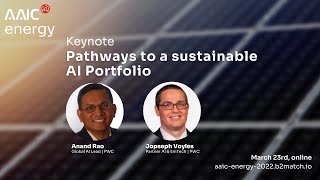 AAIC Energy: Pathways to a Sustainable AI Portfolio