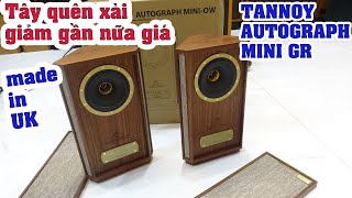 Tây quên xài bán giảm gần nữa giá-Tannoy AutoGraph mini GR full thùng xốp như mới