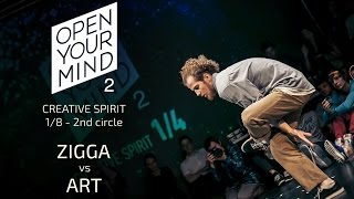 Zigga vs Art | OPEN YOUR MIND 2 | Experimental dance