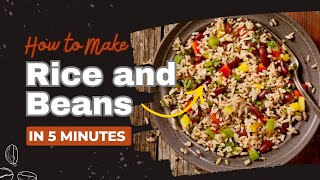 “Mexican Fiesta: Authentic Rice and Beans Recipe 🇲🇽🍚🌶️"