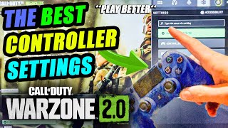 The REAL BEST CONTROLLER SETTINGS for Beginners on WARZONE 2 | Get More Kills