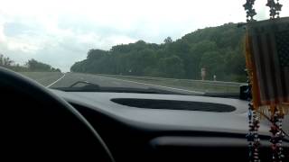 Camaro on German autobahn!