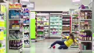 Laura Biondo Babybel commercial with David Seaman - UK 2014