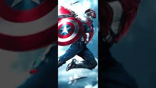 Falcon Transformation As Captain America | Falcon and the Winter Soldier whatsapptatus | #Shorts