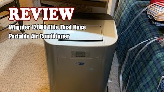 Whynter 12000 Elite Dual Hose Portable Air Conditioner Dehumidifier - Review 2024