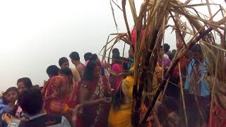 chhath puja patna || Chhath puja on the bank of the Ganga || Chhath puja in bihar