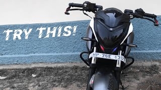 Ns200 modification | try this modification in your bike