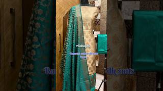 Banarasi cotton silk suits ₹1350/- / Earthangelini #ytshorts