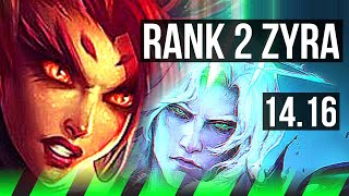 ZYRA vs VIEGO (JGL) | Rank 2 Zyra, Comeback, 46k DMG | BR Challenger | 14.16