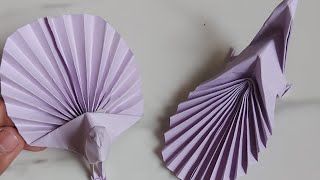 How to make an easy paper peacock with paper | Easy and Simple | Home decoration | Simple version