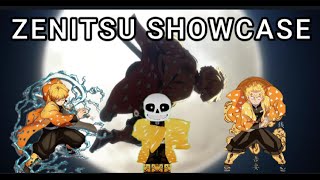 ZENITSU AGATSUMA SHOWCASE + COMPARACION A LA SERIE / Rogue Demon / Roblox