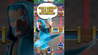 Ice Wizard + Tornado against best Win condition evolution in Clash Royale #clash #shorts #viralshort