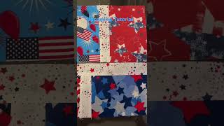 Patriotic #sewing #quilting #shorts #sew #upcoming #quilt #sewingprojects #sneakpeek #quiltingfabric