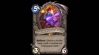 You makin' a BIG mistake, mon! - Shadow Hunter Vol'jin - Hearthstone