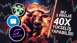 ALTCOİN RALLİSİ İçin 3 YENİ Token! 40X Potansiyel OLAN 3 PROJE! Minik Coin SEPETİ 2024