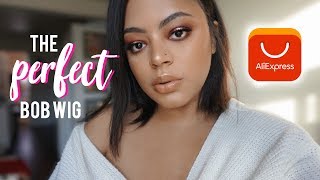 WIG REVIEW | SLOVE HAIR: Perfect Bob? AliExpress Front Lace Wig