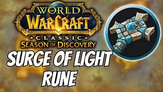 Surge of Light Rune for Priests | Phase 3 Season of Discovery