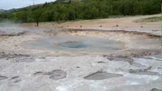 Ausbruch des Strokkur