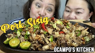 Kapampangan Pork Sisig - Ocampo's Kitchen Original!