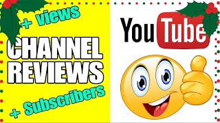 Live Free SUBSCRIBER YouTube Channel Reviews - for More Views and Subscribers