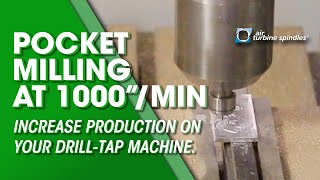 Aluminum Milling at 1000"/min - High Speed Spindles with No Duty Cycle