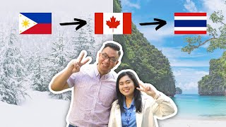 Living in Canada vs. Thailand | Filipino-Canadian perspective