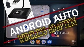 $50 Wireless Android Auto Adapter!! How to, and review!