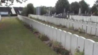 The Somme Corbie cemetery extension