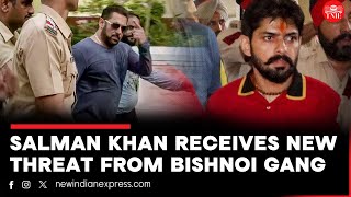 Salman Khan gets new death threat from Lawrence Bishnoi gang