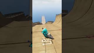 Scooty VS  mega ramp #gta #megaramp #gtaonline #shorts