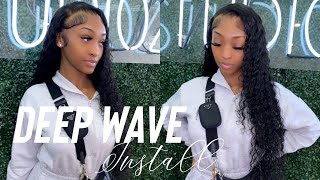 *MUST HAVE* 30" INCH DEEP WAVE HD WIG INSTALL | ALIPEARL HAIR